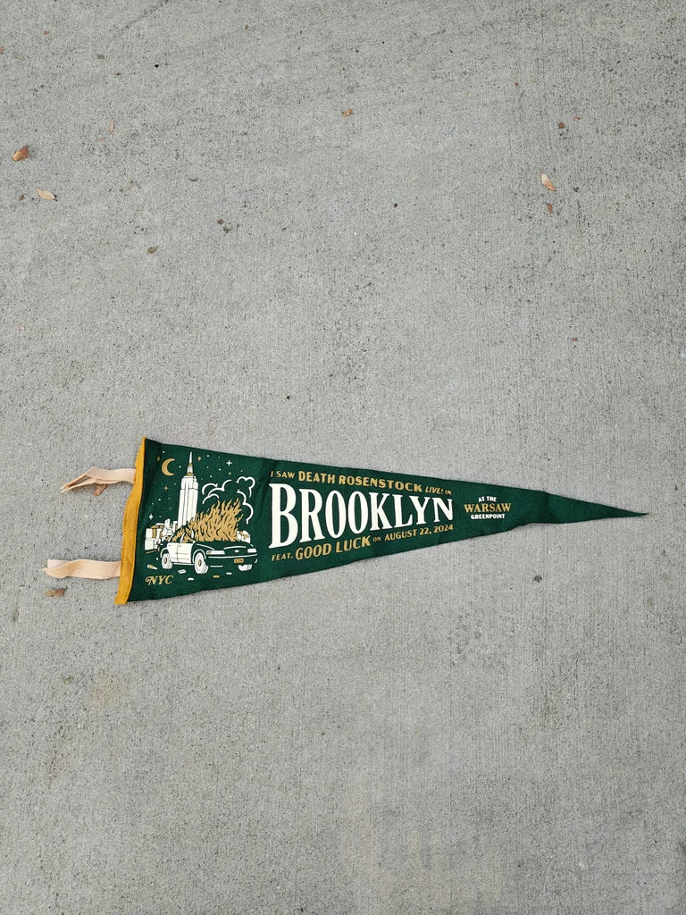 JEFF ROSENSTOCK BROOKYLN PENNANTS