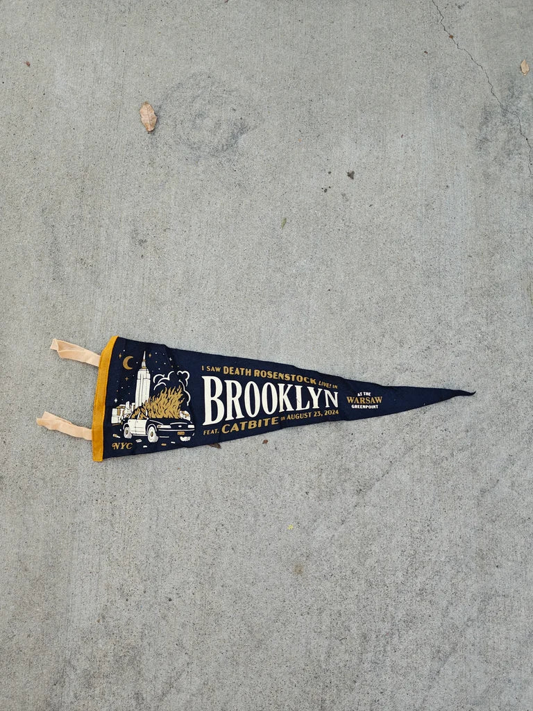 JEFF ROSENSTOCK BROOKYLN PENNANTS
