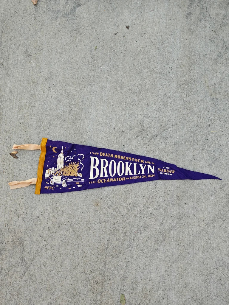 JEFF ROSENSTOCK BROOKYLN PENNANTS