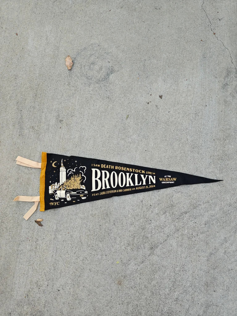 JEFF ROSENSTOCK BROOKYLN PENNANTS