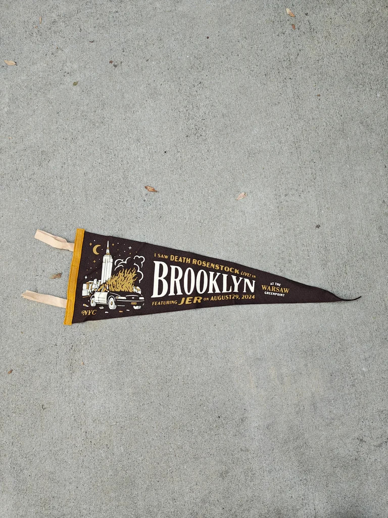 JEFF ROSENSTOCK BROOKYLN PENNANTS