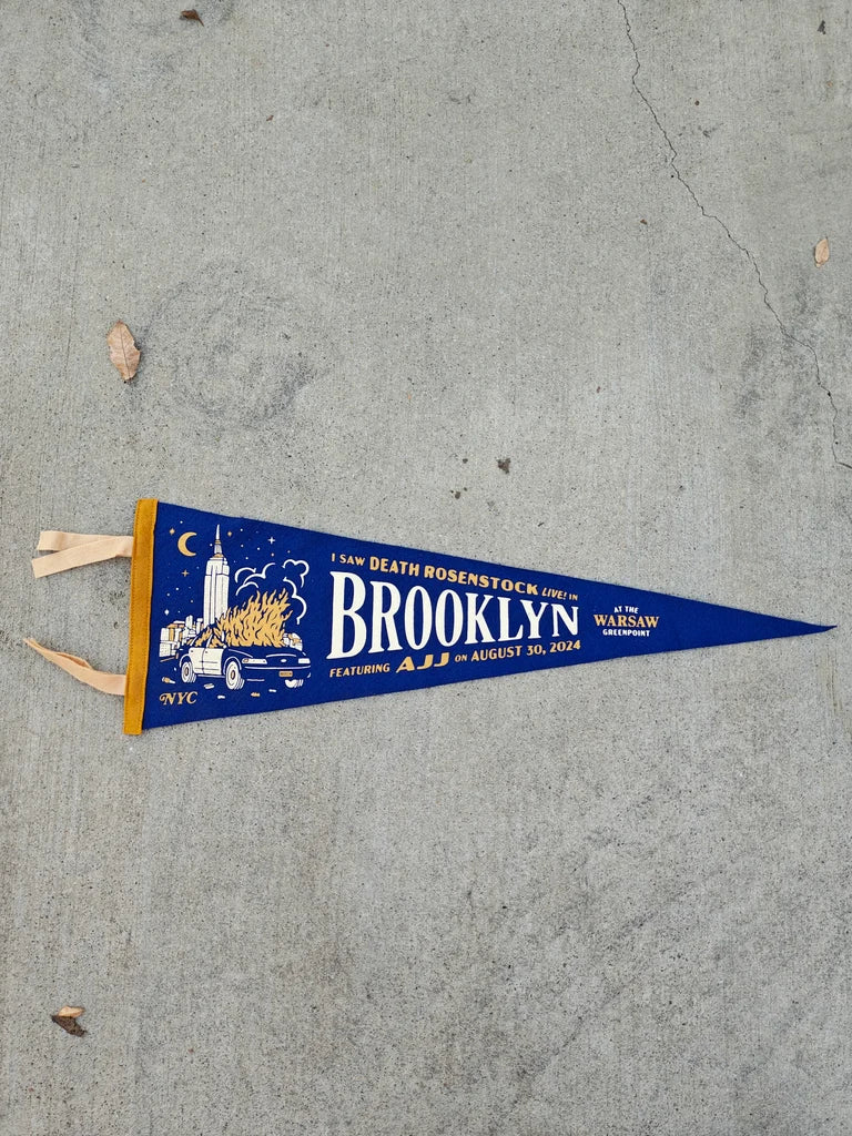 JEFF ROSENSTOCK BROOKYLN PENNANTS