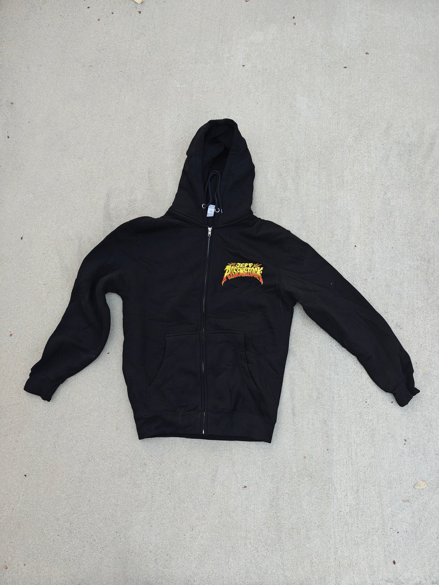 JEFF ROSENSTOCK ZIP-UP HOODIE
