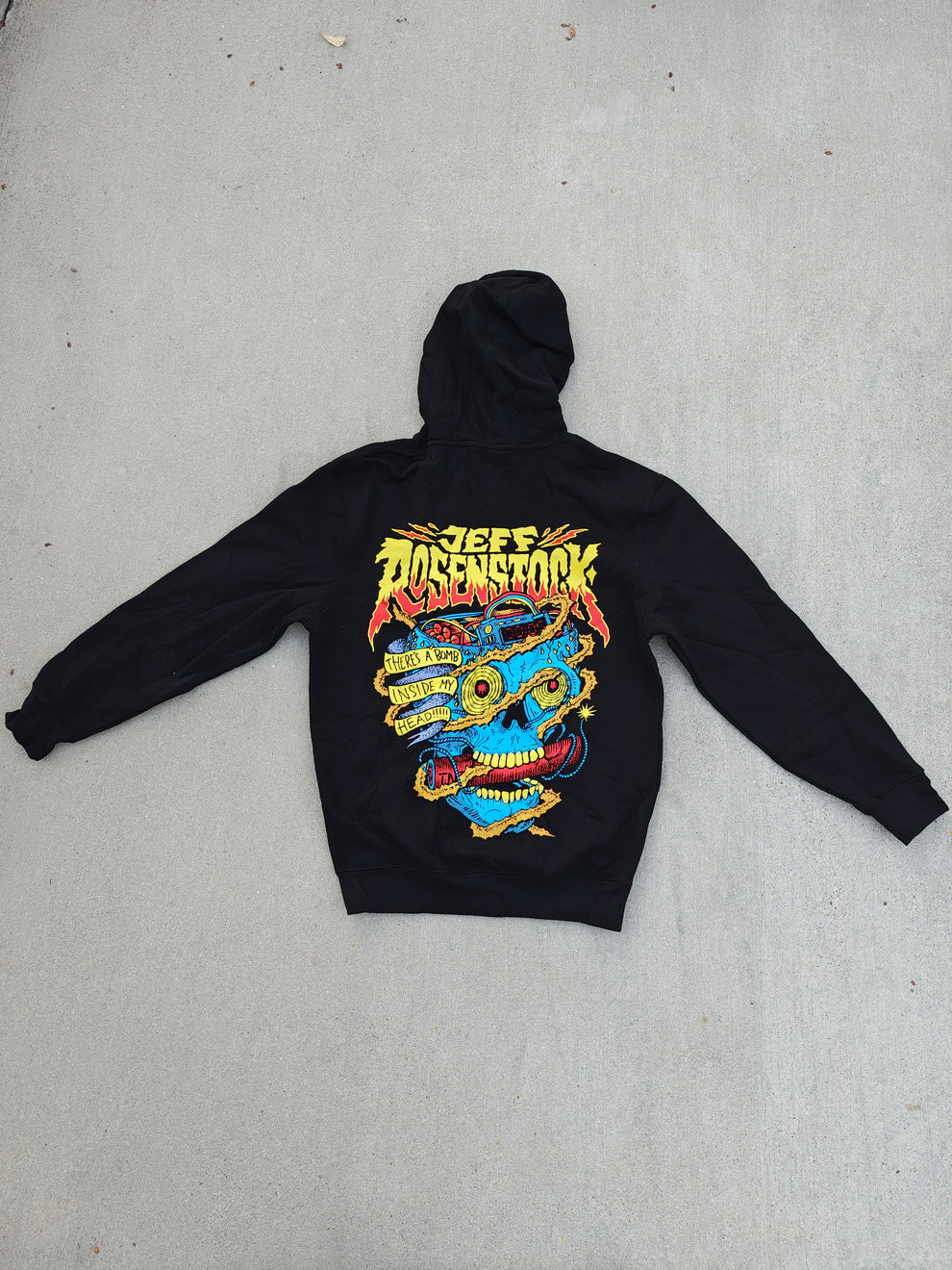 Jeff Rosenstock Sticker JEFF ROSENSTOCK ZIP-UP HOODIE – Really Records