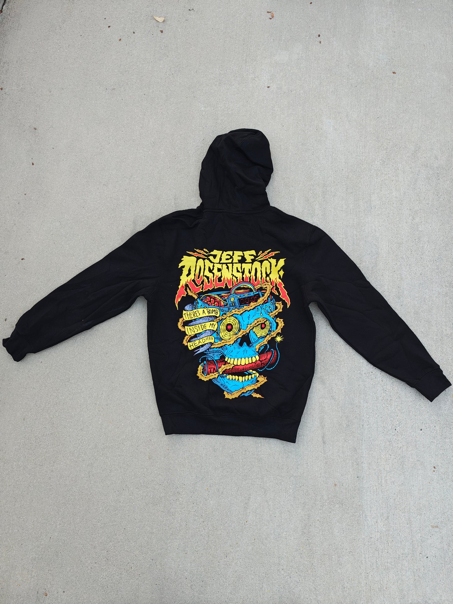 JEFF ROSENSTOCK ZIP-UP HOODIE